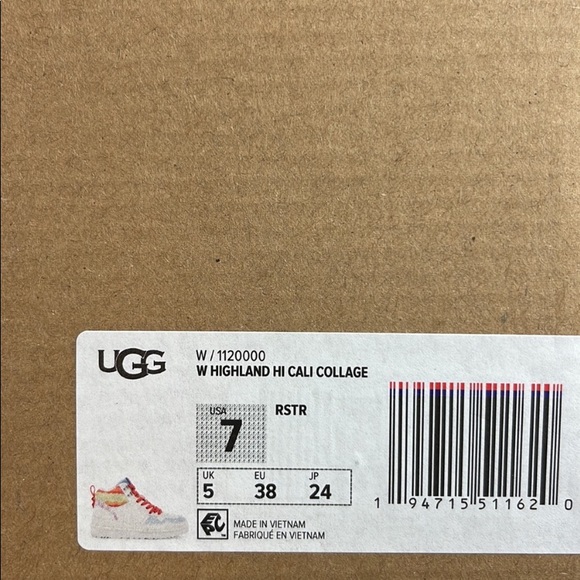 🌿UGG🌿 PRIDE HIGHLAND HI CALI COLLAGE SHOES - Picture 13 of 16